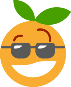 image d'une orange cool 