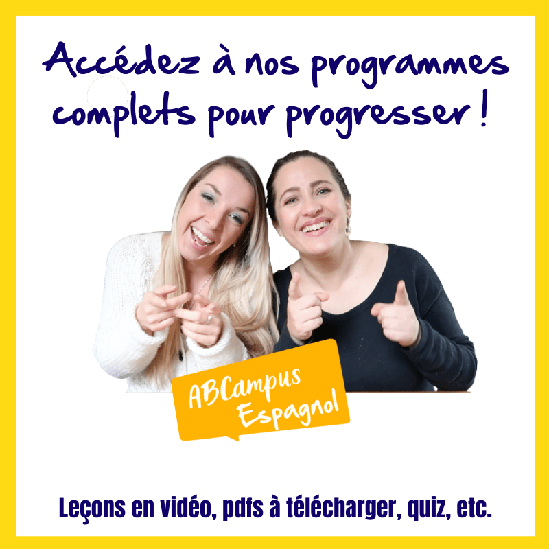 voir ensemble de nos formations en espagnol